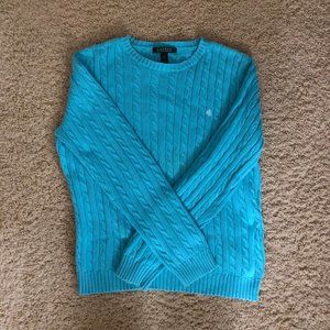 Lauren Ralph Lauren Light Blue Sweater